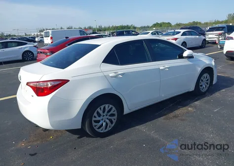 2019 Toyota Corolla Le z USA, uszkodzony, nr VIN 5YFBURHE3KP909666